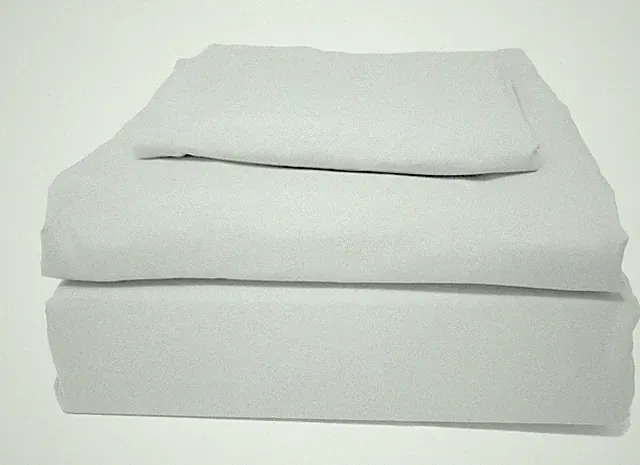 Tache 4pc White Bed Sheet Set Microfiber also Hotel Wholesale Bulk Lot of 10